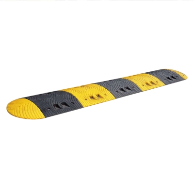 TOPSTOP-5-RE Fahrbahnschwelle, aus Recyclingmaterial, 1 Normelement schwarz, 500/500/70 mm (L/B/H)
