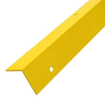 MORION Kantenschutz Aluminium, Winkelform, gelb beschichtet, 50 x 50 mm, Länge 1000 mm
