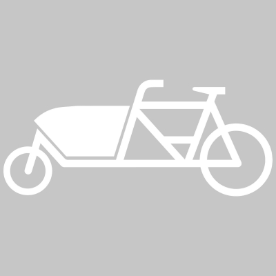 PROline-thermo Markierungsfolie, Symbol 'Lastenrad', 430 x 1000 mm, weiß