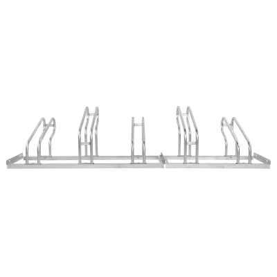 CITY-Fahrradständer CLASSIC einseitig, 5 Einstellplätze, B 1750 x T 535 x H 405 mm, einseitiges Einstellen, verzinkt, inklusive Montagematerial (unmontiert)