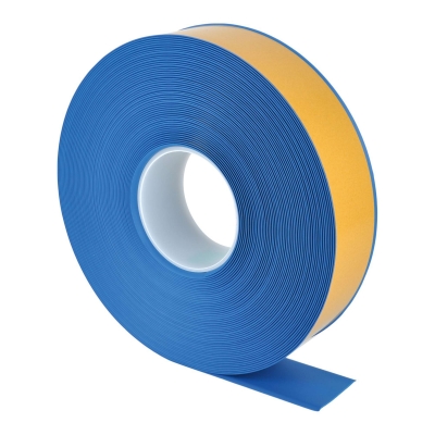 PROline-tape Stapler Bodenmarkierungsband, Breite 50 mm, blau, Bandlänge 25 m, selbstklebend