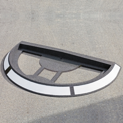 GAMMA Verkehrsinsel Außenring, 160 cm