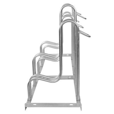CITY-Fahrradständer HELIOS, 5 Einstellplätze, B 1750 x T 385 x H 710 mm, einseitiges Einstellen, feuerverzinkt, inklusive Montagematerial (unmontiert)
