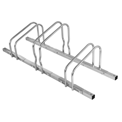 CITY-Fahrradständer MULTI-FLEX, 3 Einstellplätze, B 1120 x T 370 x H 360 mm, beidseitiges Einstellen, galvanisch verzinkt, inklusive Montagematerial (unmontiert)