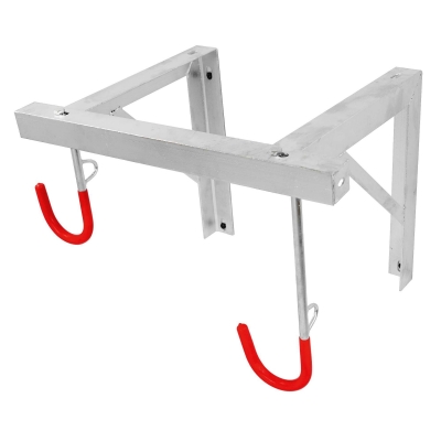 CITY-Wandhalter CIELO, 2 Plätze, B 350 x T 350 X L 500 mm, feuerverzinkt, inklusive Montagematerial (unmontiert)