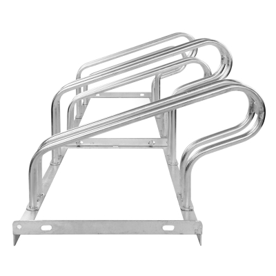 CITY-Fahrradständer CLASSIC einseitig, 5 Einstellplätze, B 1750 x T 535 x H 405 mm, einseitiges Einstellen, verzinkt, inklusive Montagematerial (unmontiert)