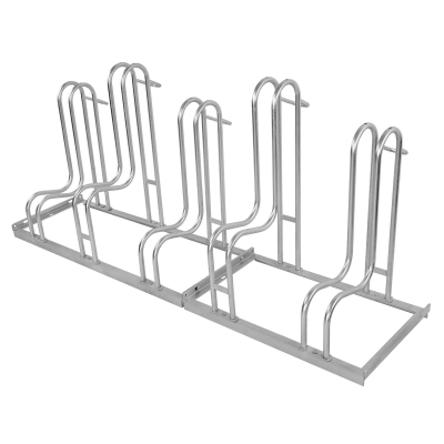 CITY-Fahrradständer HELIOS, 5 Einstellplätze, B 1750 x T 385 x H 710 mm, einseitiges Einstellen, feuerverzinkt, inklusive Montagematerial (unmontiert)