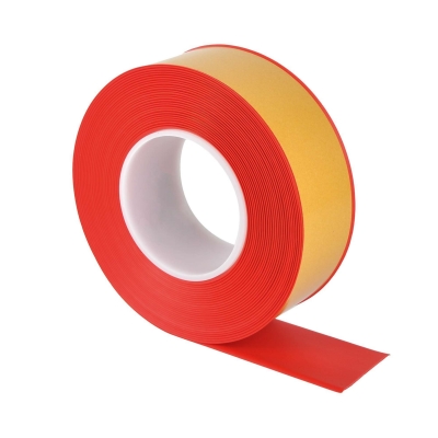 PROline-tape Stapler Bodenmarkierungsband, Breite 50 mm, rot, Bandlänge 10 m, selbstklebend
