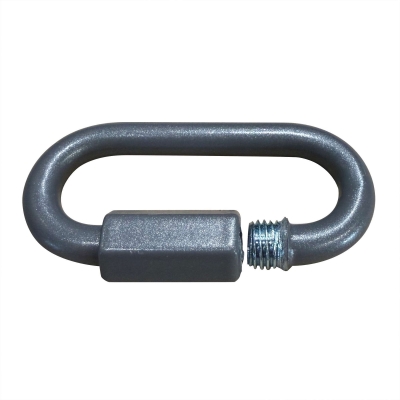 Verbindungsglied mit Schraubgewinde, Stahl, 6 mm, verzinkt und DB703 beschichtet, einzeln