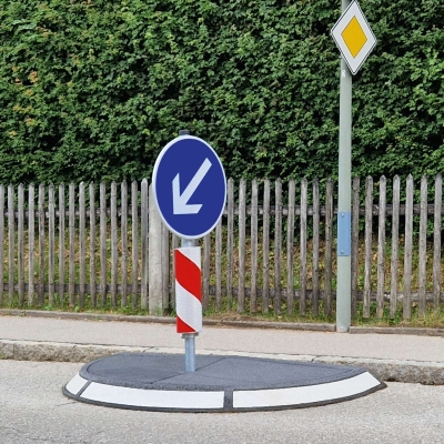 GAMMA Verkehrsinsel Außenring, 160 cm