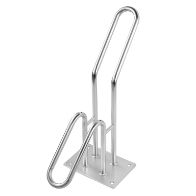 CITY-Fahrradständer VARIO, 1 Einstellplatz, B 450 x T 440 x H 540 mm, einseitiges Einstellen, feuerverzinkt