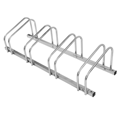 CITY-Fahrradständer BASIC, 4 Einstellplätze, B 1080 x T 370 x H 260 mm, einseitiges Einstellen, galvanisch verzinkt, inklusive Montagematerial (unmontiert)