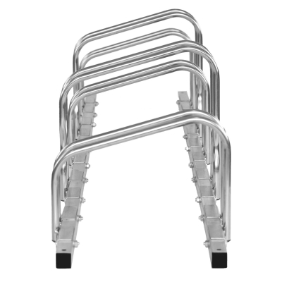 CITY-Fahrradständer MULTI-FLEX, 5 Einstellplätze, B 1820 x T 370 x H 360 mm, beidseitiges Einstellen, galvanisch verzinkt, inklusive Montagematerial (unmontiert)