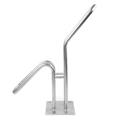 CITY-Fahrradständer VARIO, 1 Einstellplatz, B 450 x T 440 x H 540 mm, einseitiges Einstellen, feuerverzinkt