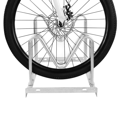 CITY-Fahrradständer MAGNIS, 2 Einstellplätze, B 700 x T 380 x H 410 mm, ein- oder zweiseitiges Einstellen, feuerverzinkt, inklusive Montagematerial (unmontiert)