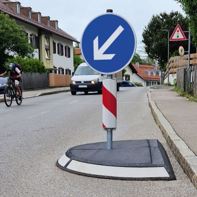 GAMMA Verkehrsinsel Außenring, 160 cm