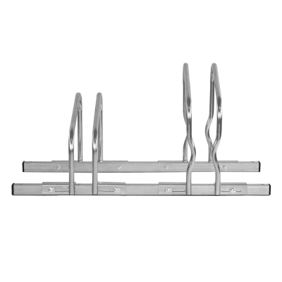 CITY-Fahrradständer MULTI-FLEX, 2 Einstellplätze, B 770 x T 370 x H 360 mm, beidseitiges Einstellen, galvanisch verzinkt, inklusive Montagematerial (unmontiert)