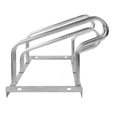 CITY-Fahrradständer CLASSIC einseitig, 3 Einstellplätze, B 1050 x T 535 x H 405 mm, einseitiges Einstellen, verzinkt, inklusive Montagematerial (unmontiert)