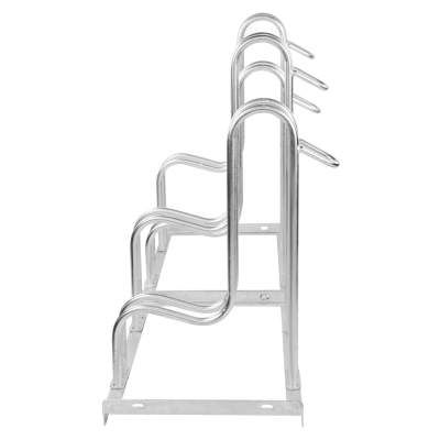 CITY-Fahrradständer HELIOS, 4 Einstellplätze, B 1400 x T 385 x H 710 mm, einseitiges Einstellen, feuerverzinkt, inklusive Montagematerial (unmontiert)