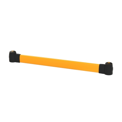 BLACK BULL FLEX+ Bodenbarriere, Polymer, schwarz/gelb, Starter-Set, inkl. Befestigungsmaterial
