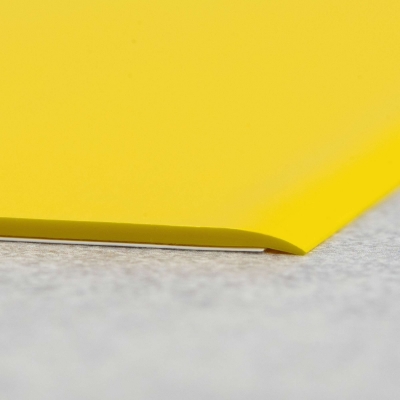 PROline-tape Stapler Bodenmarkierungsband, Breite 50 mm, gelb, Bandlänge 10 m, selbstklebend