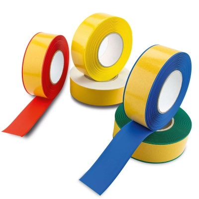 PROline-tape Stapler Bodenmarkierungsband, Breite 50 mm, blau, Bandlänge 10 m, selbstklebend